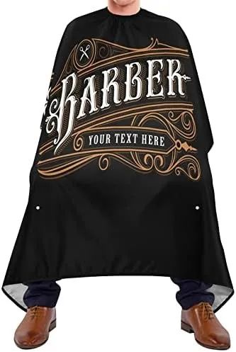 Capa de Corte Barbeiro Personalizada com Sua Logo - Foto 2