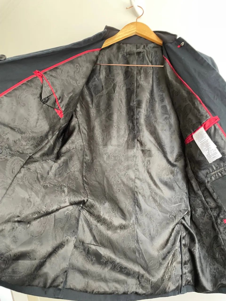 Blazer masculino slim azul marinho M Request - Foto 4