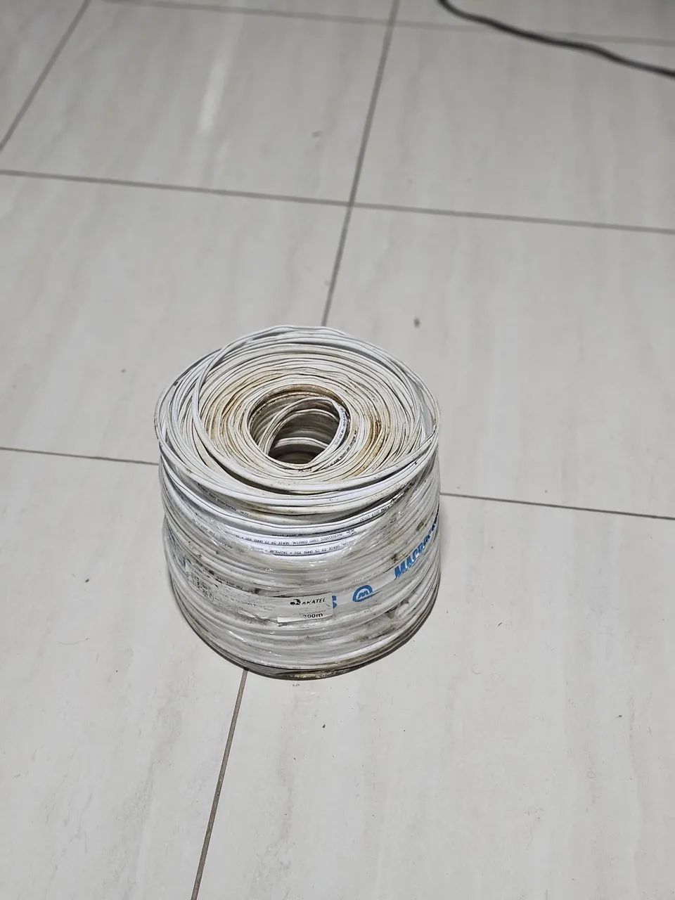 Rolo de 300m  de cabo coaxial  - Foto 6