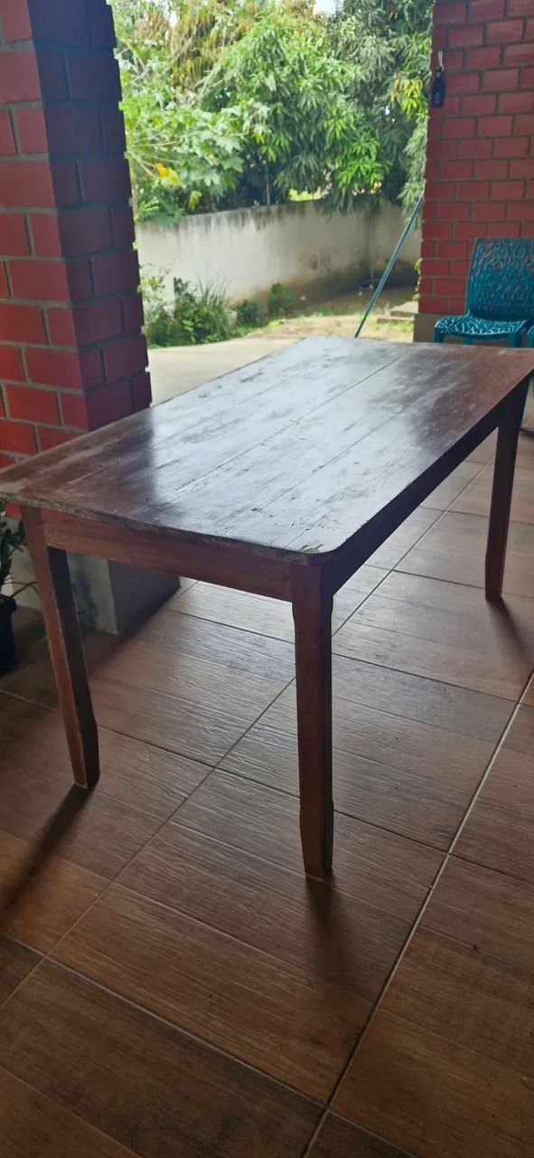 Mesa de madeira maciça - Foto 2