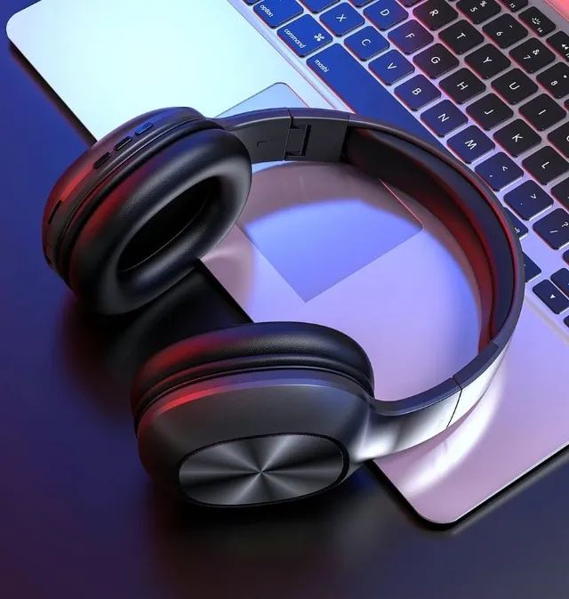 FONE profissional BLUETOOTH 5.5 MIXCDER HD901/DRIVER DE 40 MM/entrada MICRO SD/30Hs musica