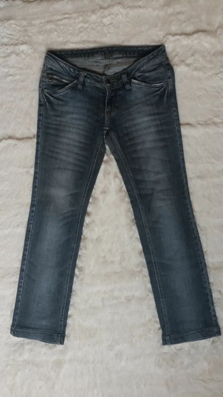 calça jeans com lycra / Tam 42 - Foto 2