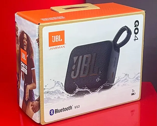 JBL Go 4 Bluetooth Speaker - Preta - Produto Novo, Lacrado e com Garantia.