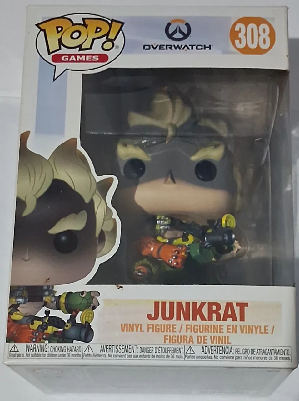 Boneco Funko Pop! Games Junkrat Overwatch #308