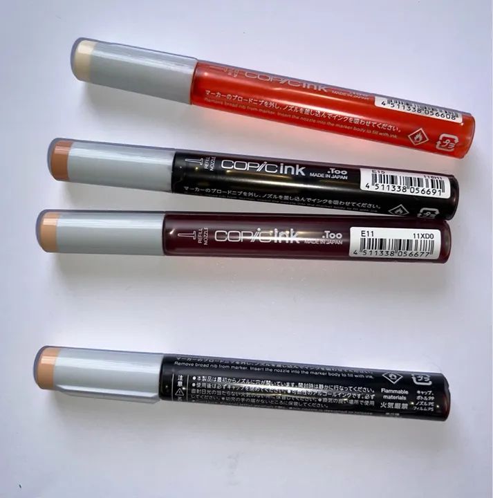 Canetas Copic originais - 32 cores + 4 Refiz - Foto 5