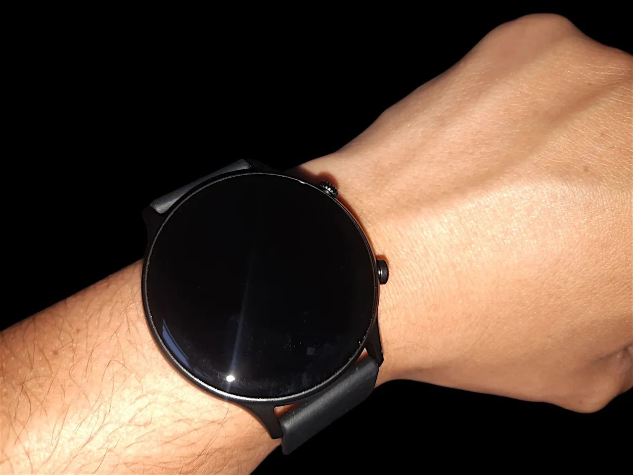 ÚLTIMA PEÇA!!! SMARTWATCH ZEBLAZE PROVA D'ÁGUA,MUITA BATERIA BARATO PARECIDO DA SAMSUNG! - Foto 4