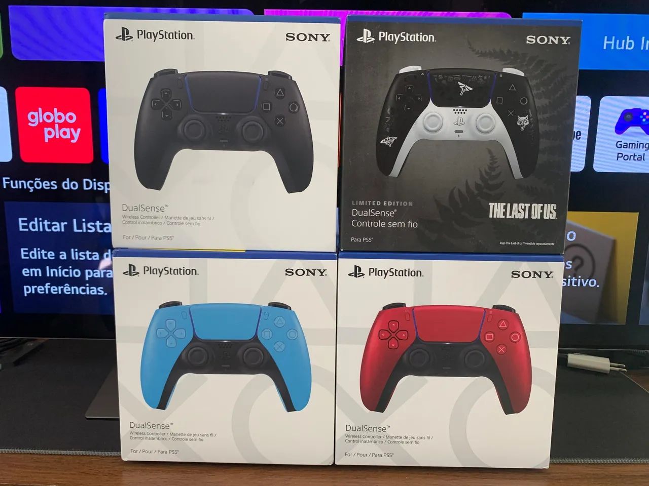 Controles DualSense PS5 - Diversas Cores e Edição Limitada