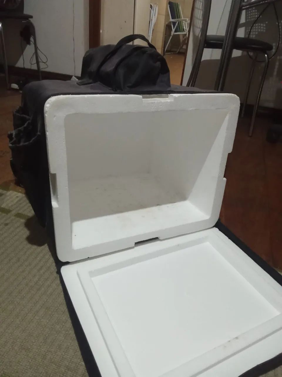 Bolsa Térmica Profissional com Isopor Interno - Excelente para Entregadores - Foto 2