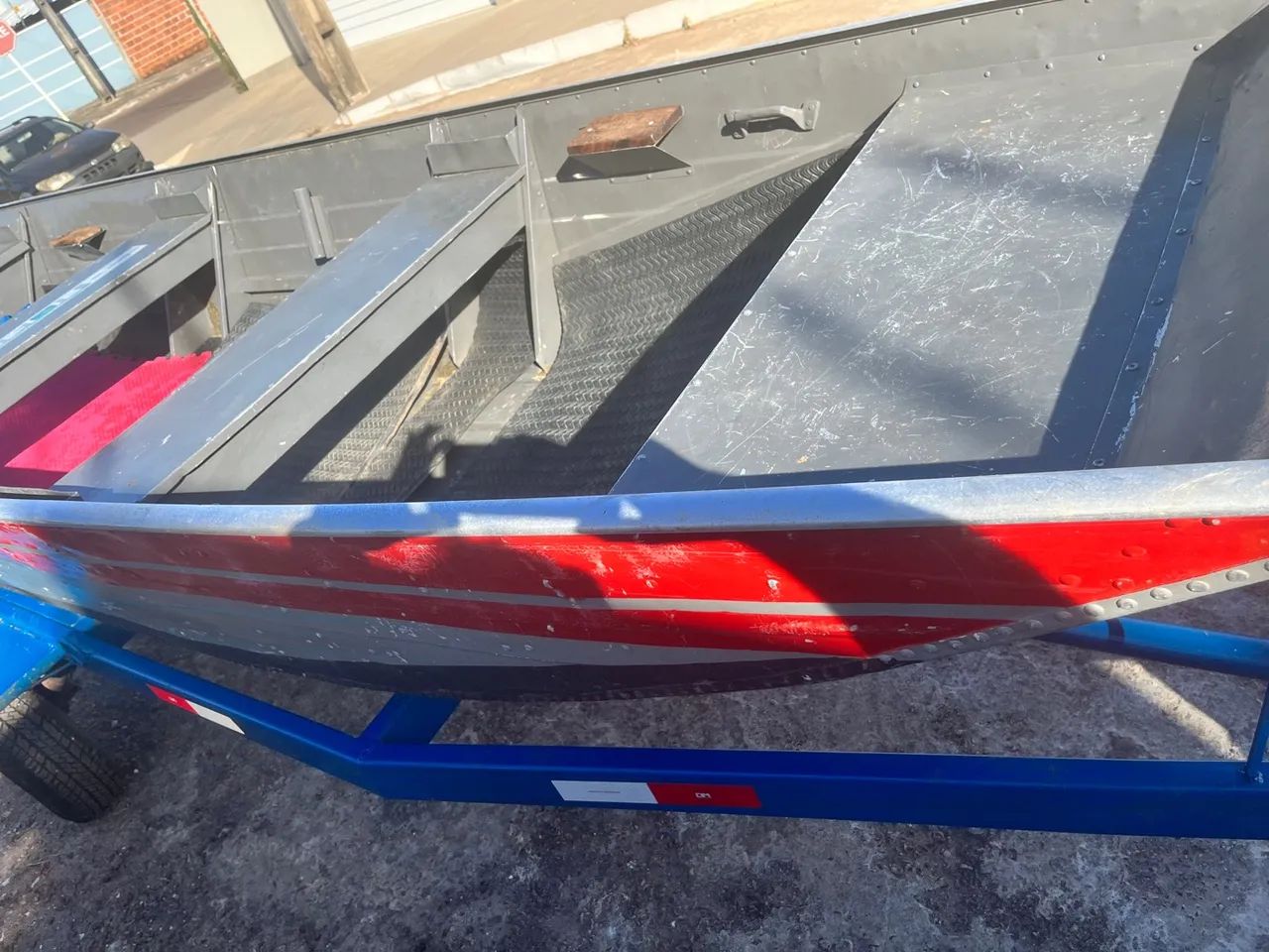 Kit - carretinha 2023 + canoa 5mt + motor 15hp suzuki