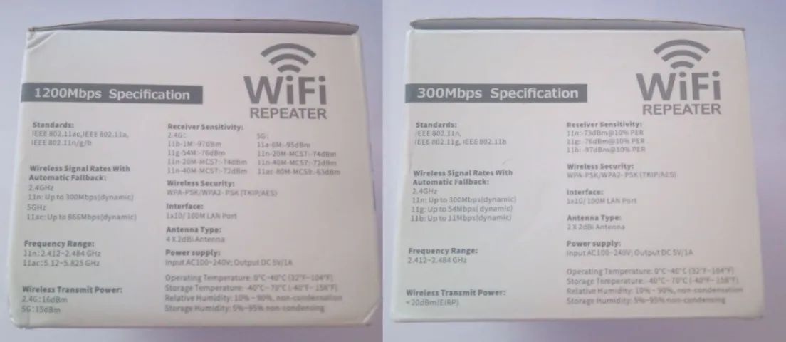 Repetidor de Sinal WiFi 1200Mbps 2.4GHz/5GHz NOVO - Foto 6
