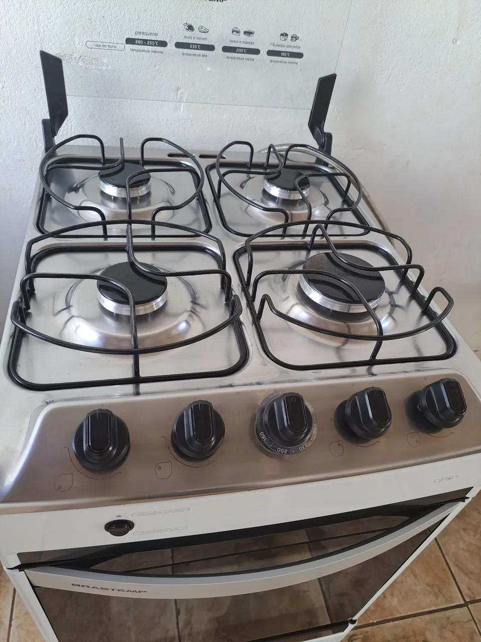 Fogão Brastemp Clean 4 Bocas