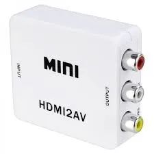 Conversor De Hdmi Para Av ( Rca ) Vídeo 1080p Com Audio - Hdmi X Av hdmi2av - Loja Coimbra - Foto 2
