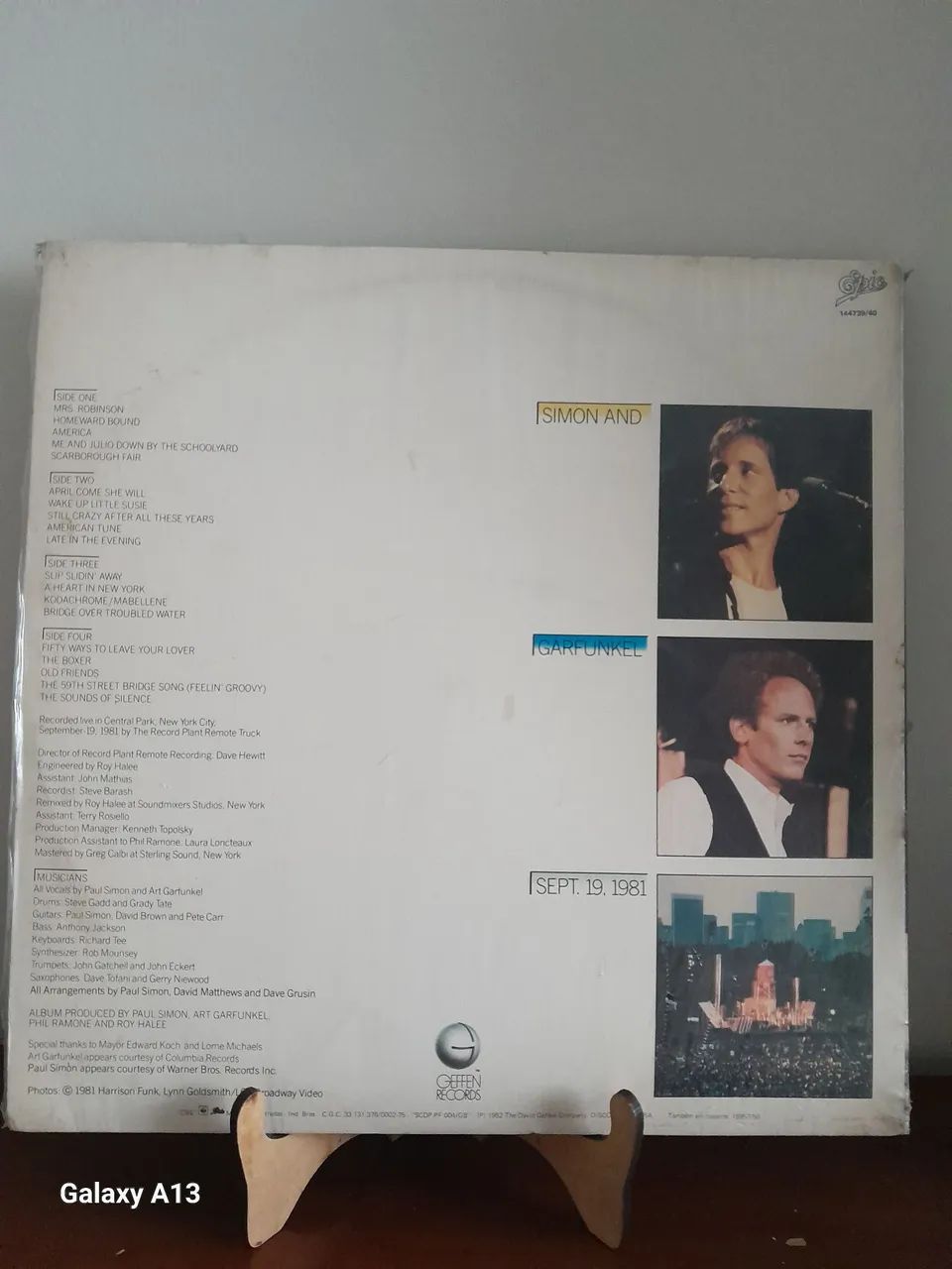 Lp Duplo SIMON AND GARFUNKEL*THE CONCERT IN CENTRAL PARK.  - Foto 2