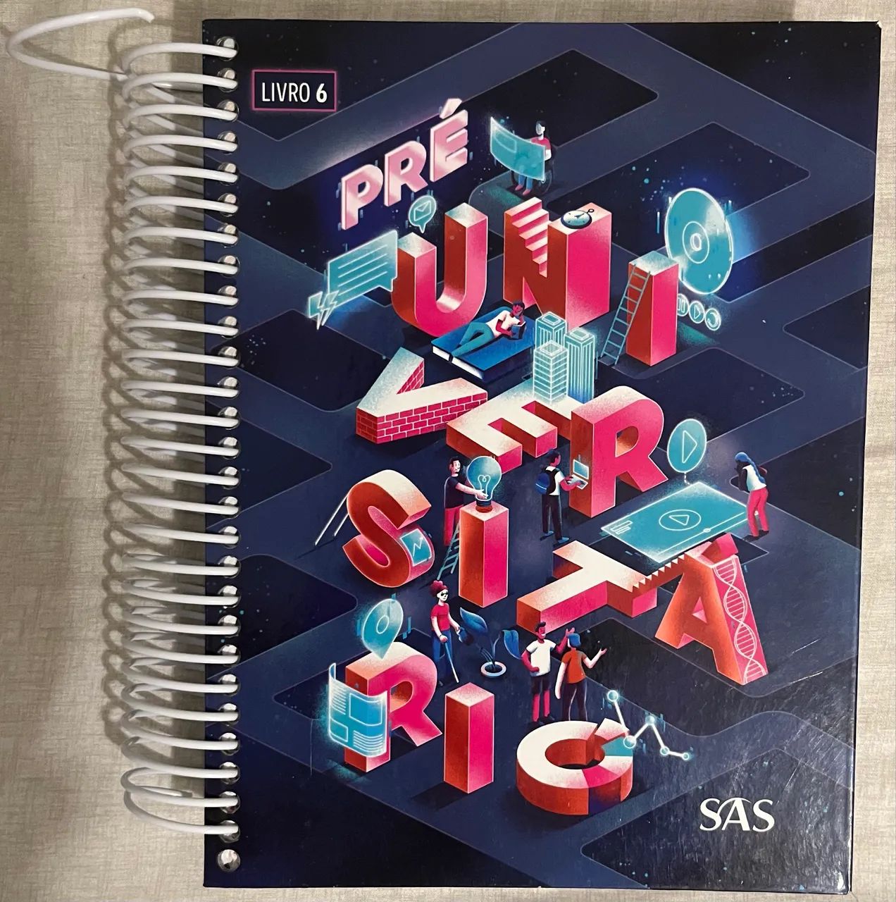 Apostilas SAS Educação 2024 Usadas - Foto 6