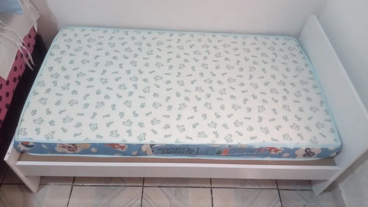 Berço Infantil Branco - Foto 6