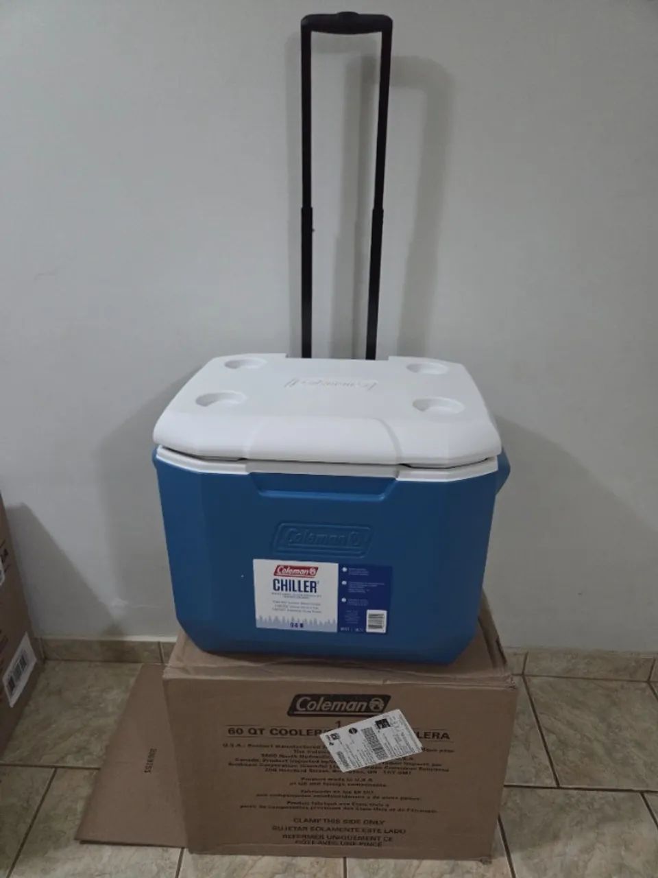 Caixa Térmica Coleman c/ rodas 60QT (57 L) - Foto 5