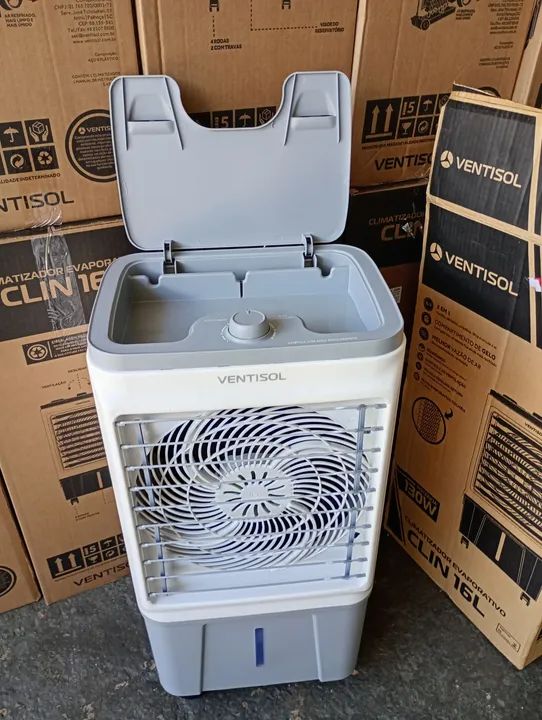Climatizador Evaporativo Ventisol CLIN 16L - Novo - Foto 2