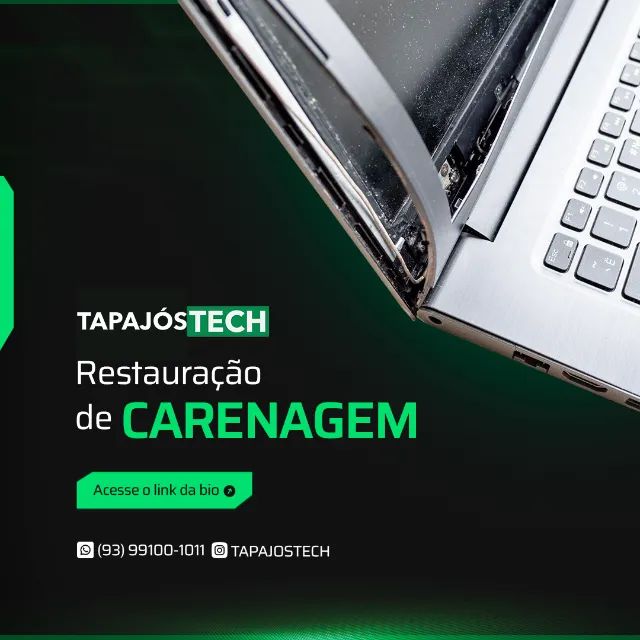 Reparo de Carenagem de Notebook em Santarém | Tapajós Tech