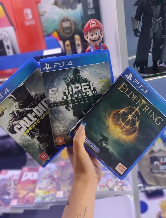 JOGOS PS4 ORIGINAIS NOVOS E SEMINOVOS - Foto 2