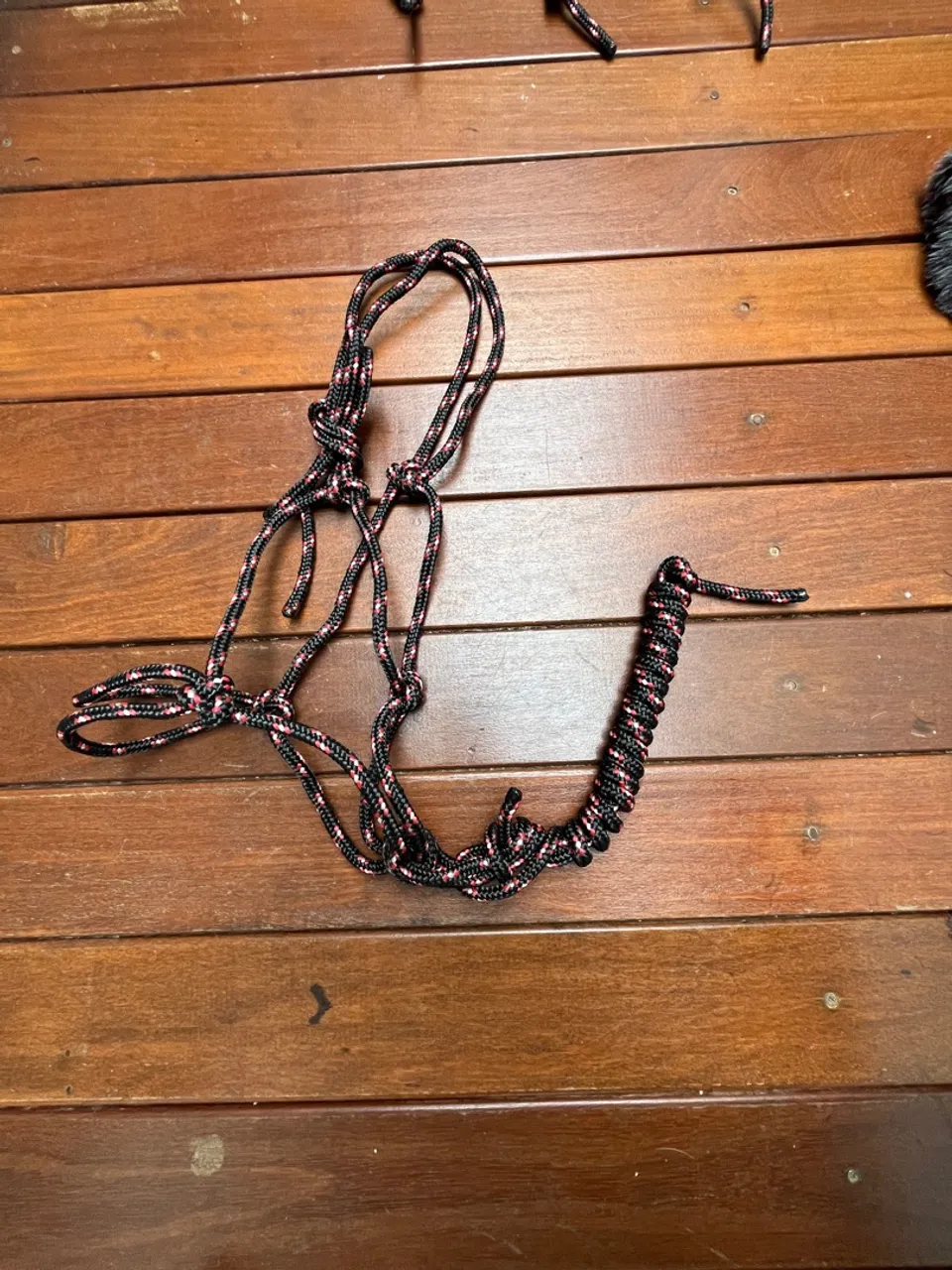 Cabresto de corda para cavalo