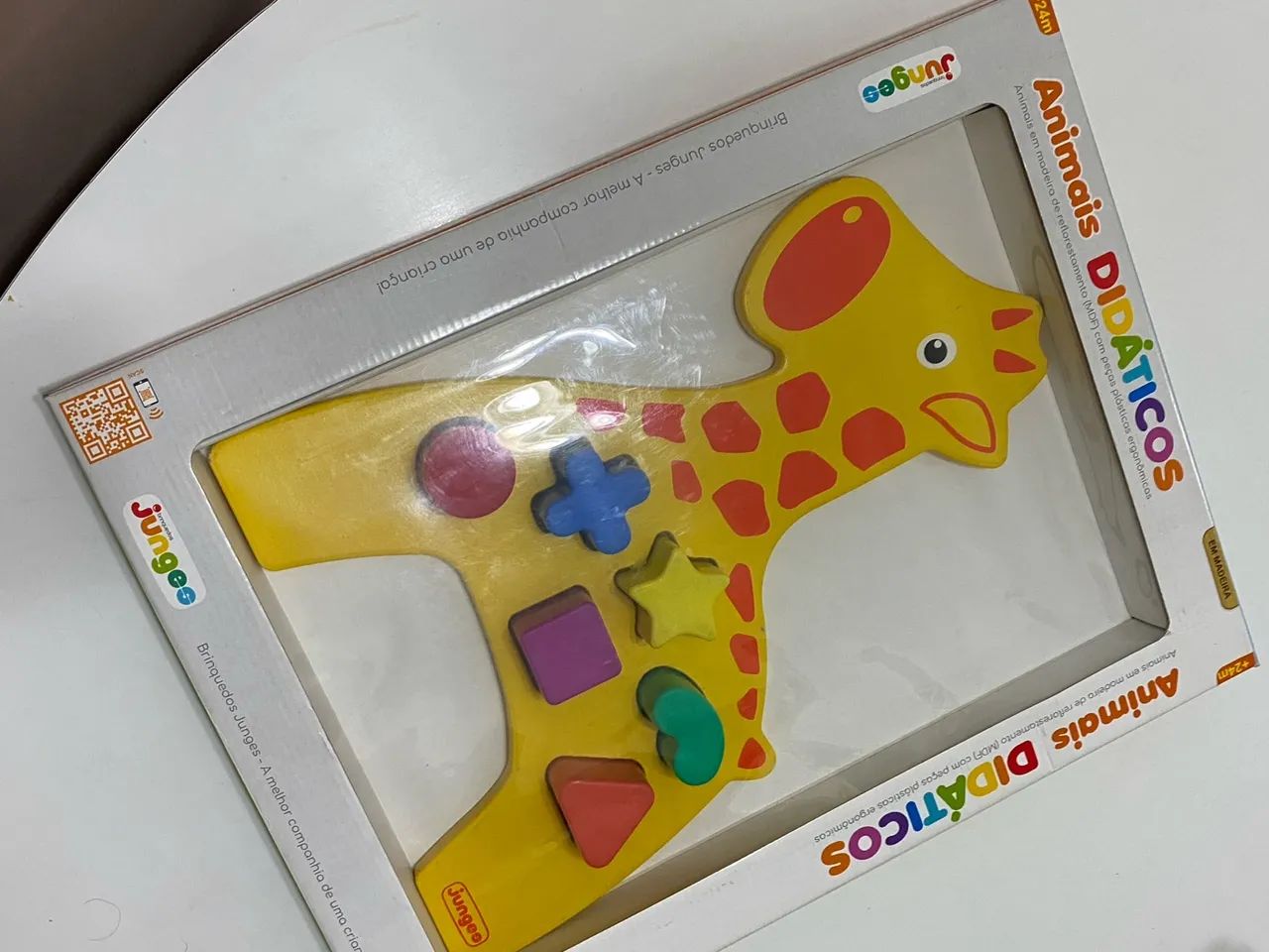Brinquedo Didáticos - Encaixe as Formas - Foto 4