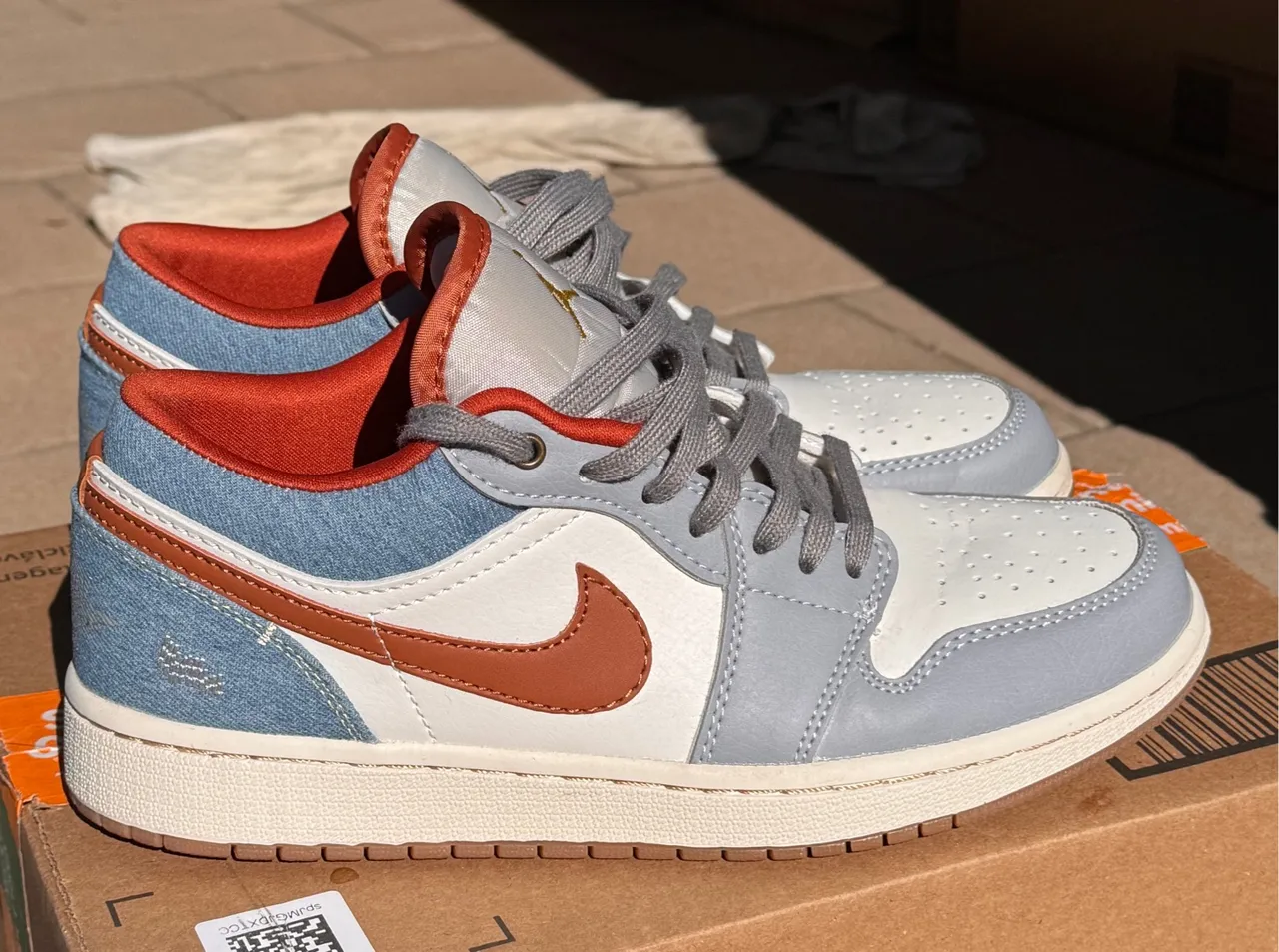 Nike Air Jordan 1 Low Phantom Denim