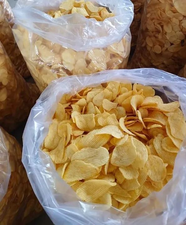 Batata chips promocionais 
