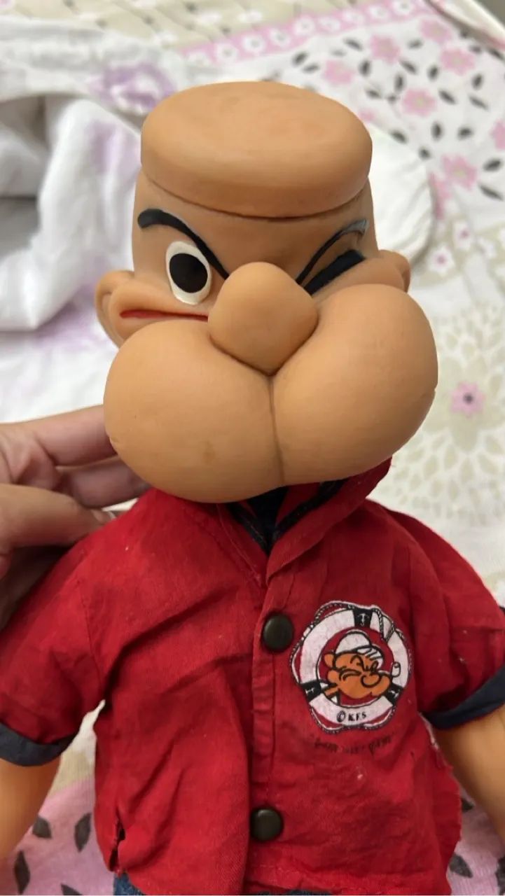 Boneco do Popeye vintage