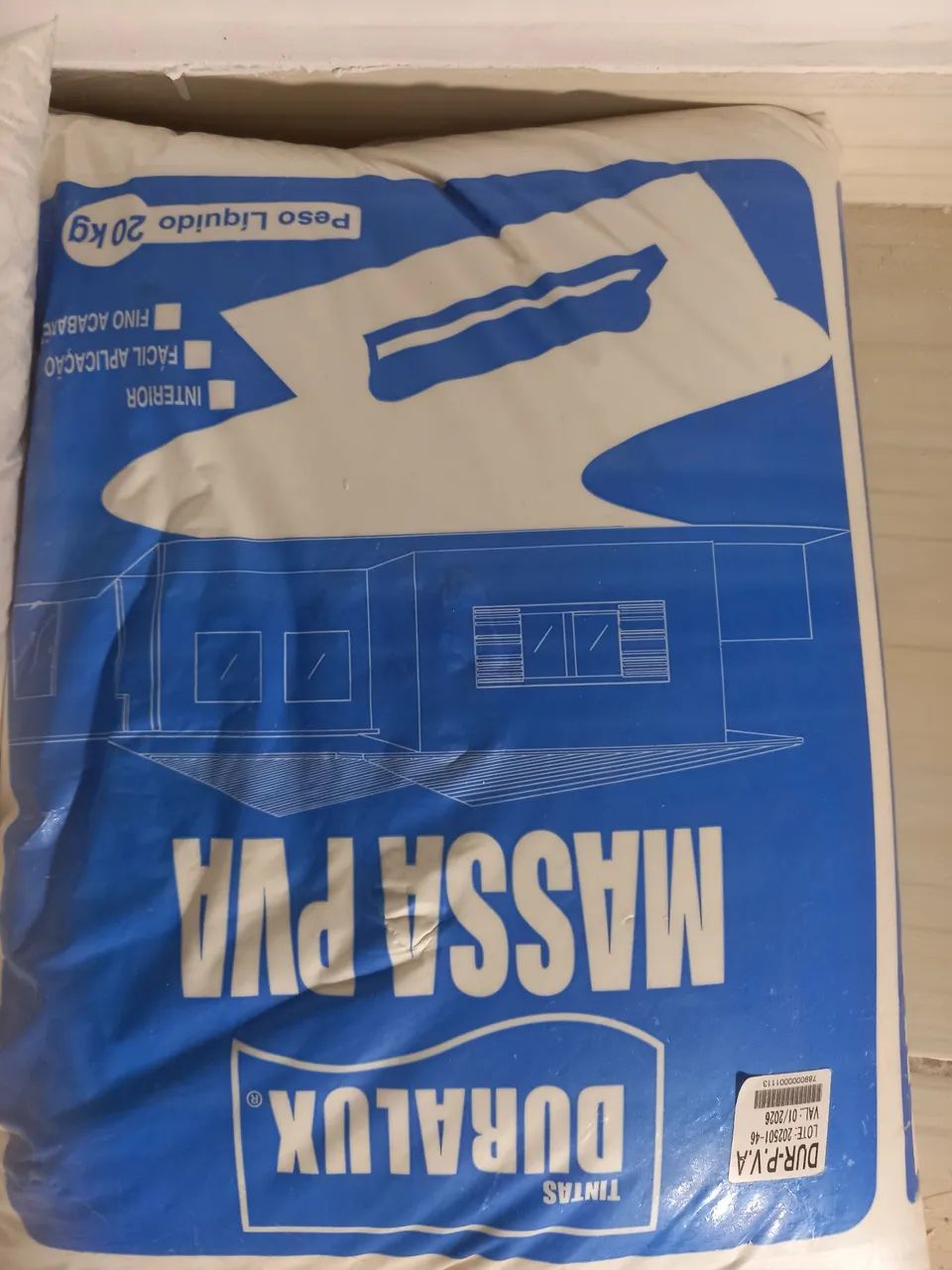 Massa Corrida PVA para Interior - Dular - 20kg - Foto 3