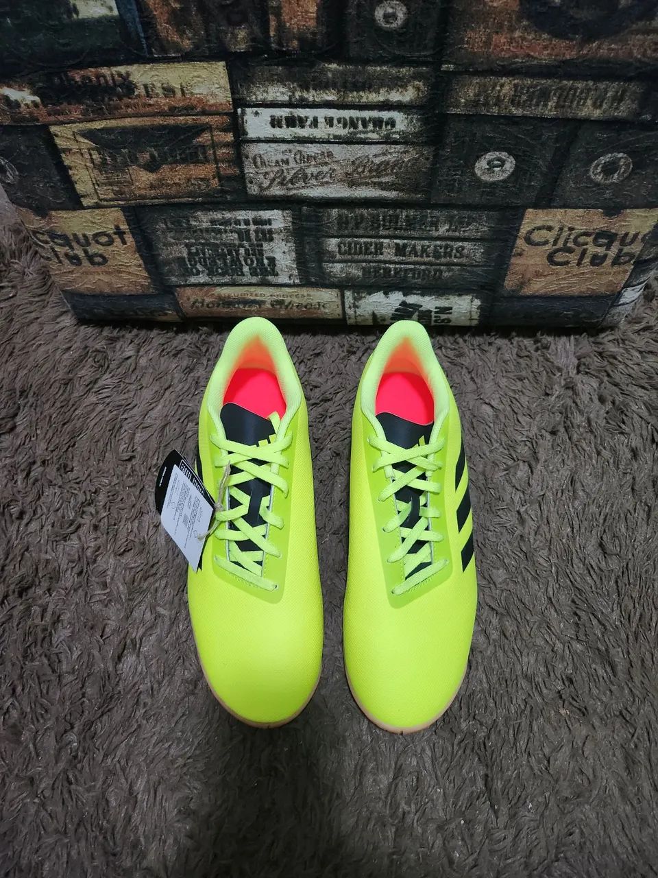 TAM.39/40/41/42/43/44 FUTSAL ORIGINAL ADIDAS FUTEBOL NOVA - Foto 6