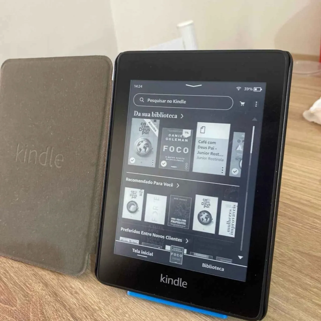 Kindle 10ª Geração com Capa - Excelente Estado