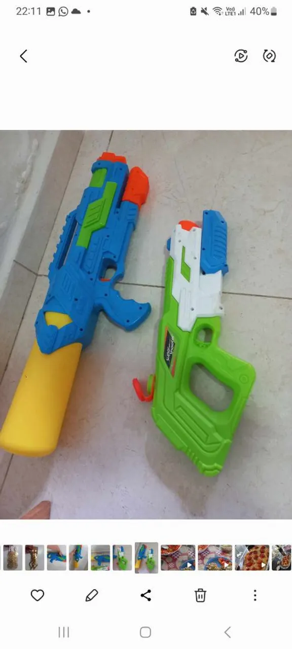Super Soakers - Pistolas de Água Divertidas