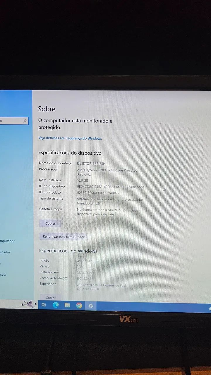 Computador Gamer RGB64396503123330123