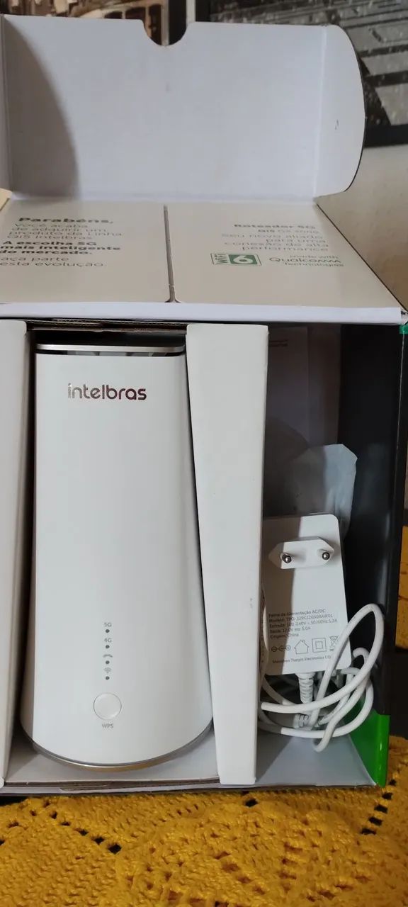 Roteador 5G Intelbras Qi5 GX 3000 - Desbloqueado  - Foto 4