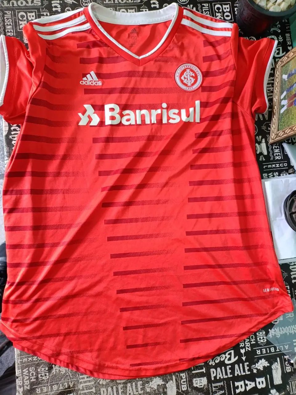 Camisa de Futebol Internacional - Adidas - Tamanho M