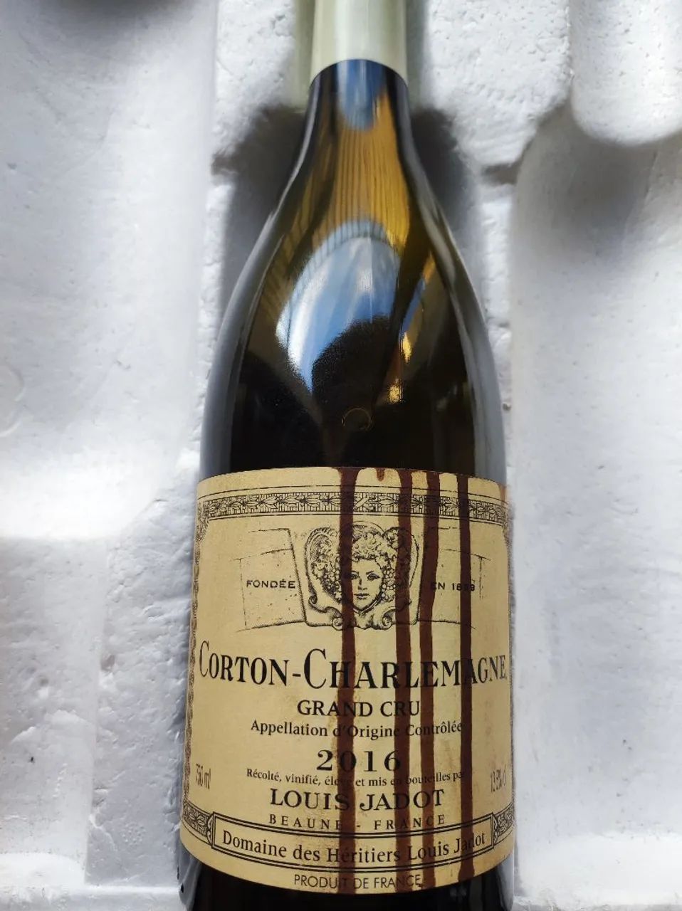 Vinho Corton-Charlemagne Grand Cru Louis Jadot 2016