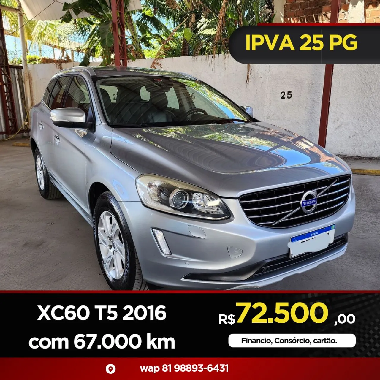 VOLVO XC-60 2016 Usados e Novos