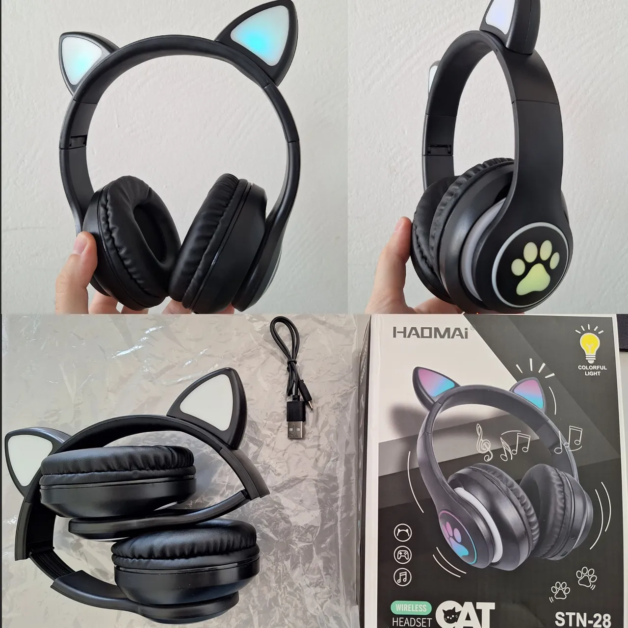 Headset HAOMAI Cat STN-28