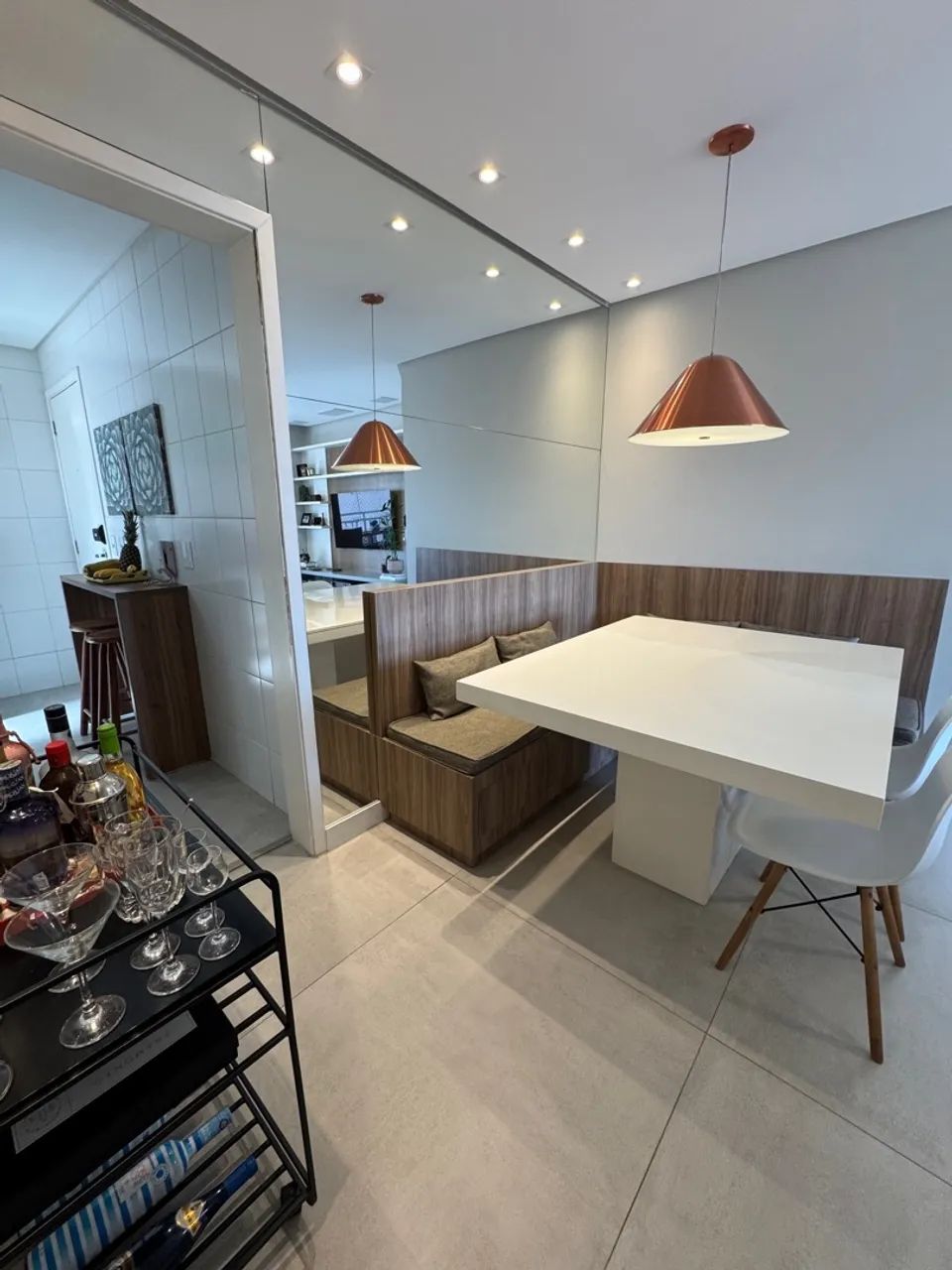 Apartamento 83m 3 dormitórios sacada com churrasqueira a carvão  - Foto 8