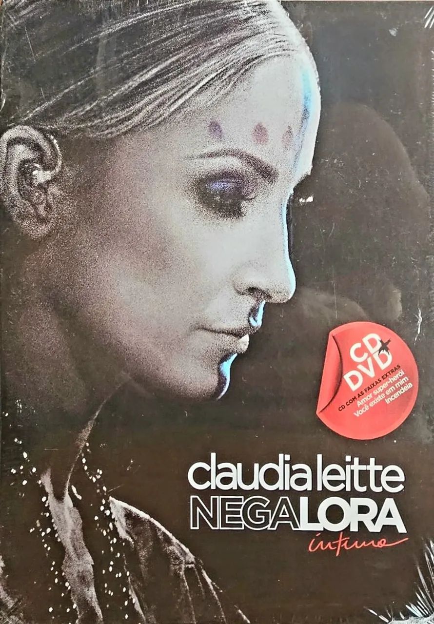 CD + DVD Cláudia Leitte - Nega Lora Íntimo. Mais de 38 sucessos