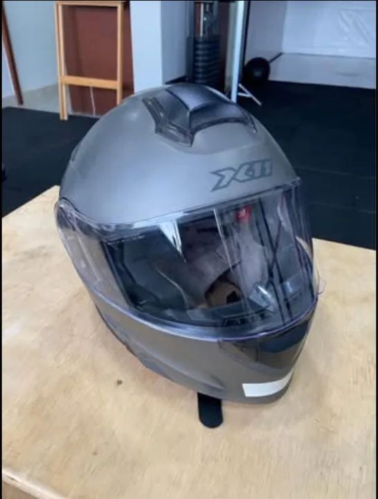 Capacete X11 Turner (Robocop) Cinza