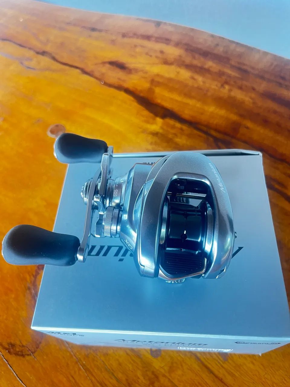 Carretilha Shimano Metaniun shallow edition  - Foto 5