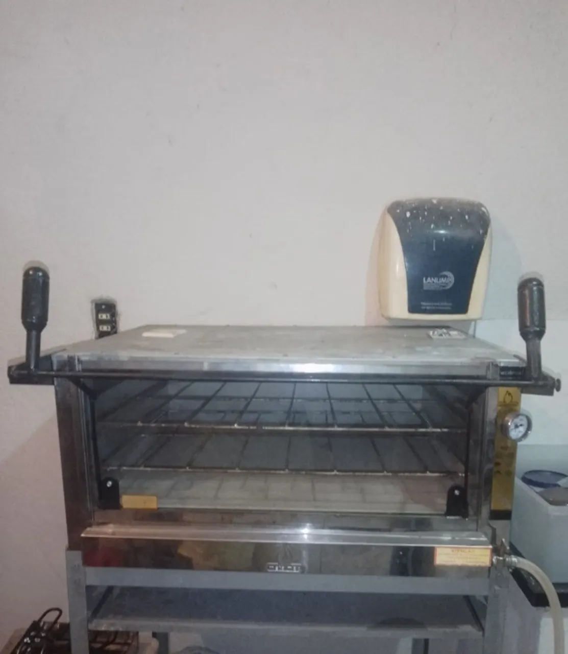 Forno Industrial a Gás 80X60 Guilhotina Metalmaq