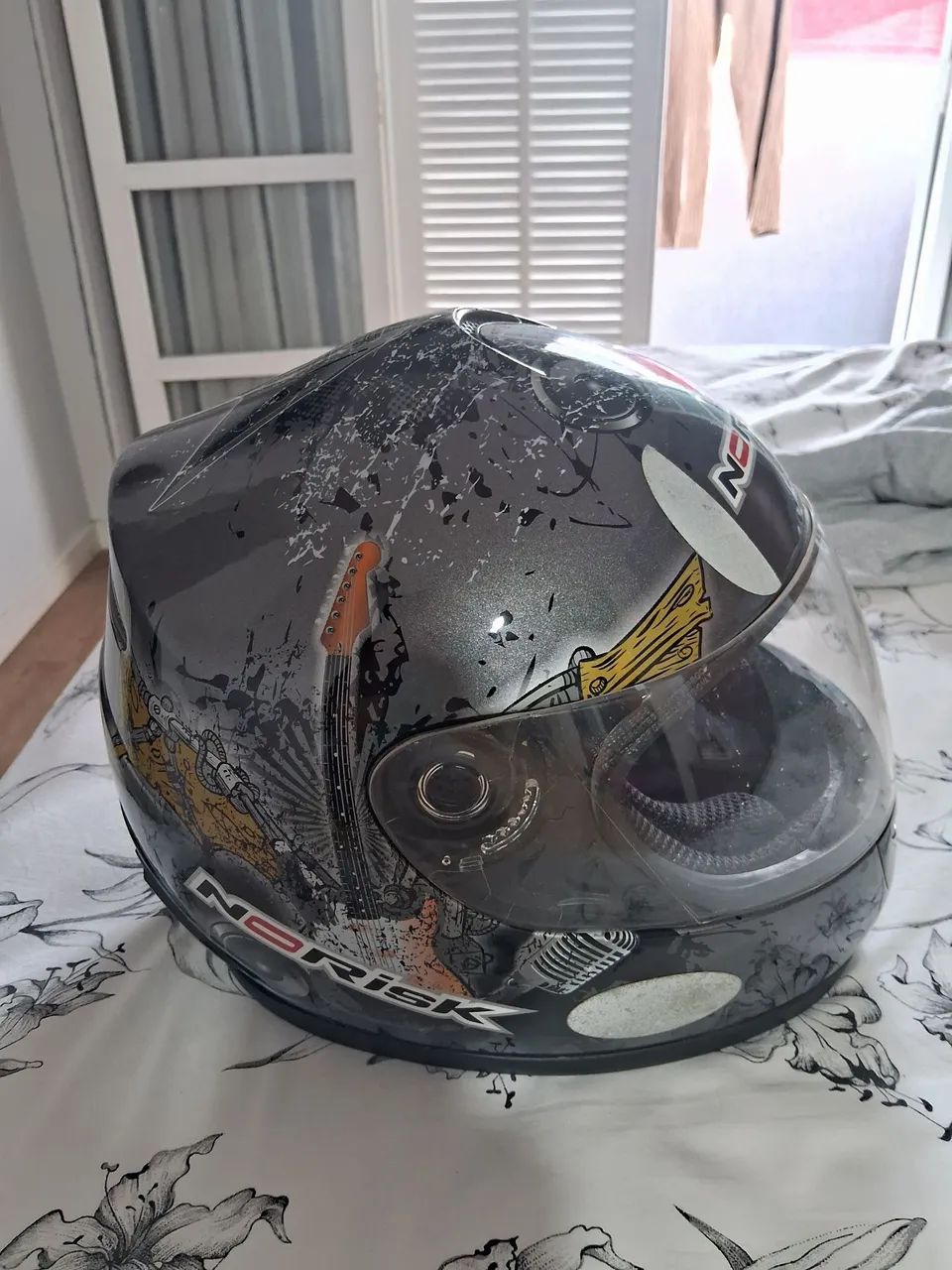 Capacete veiculo moto norisk 56S - Foto 5