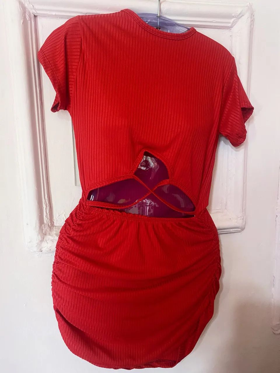 Vestido tubinho vermelho 
