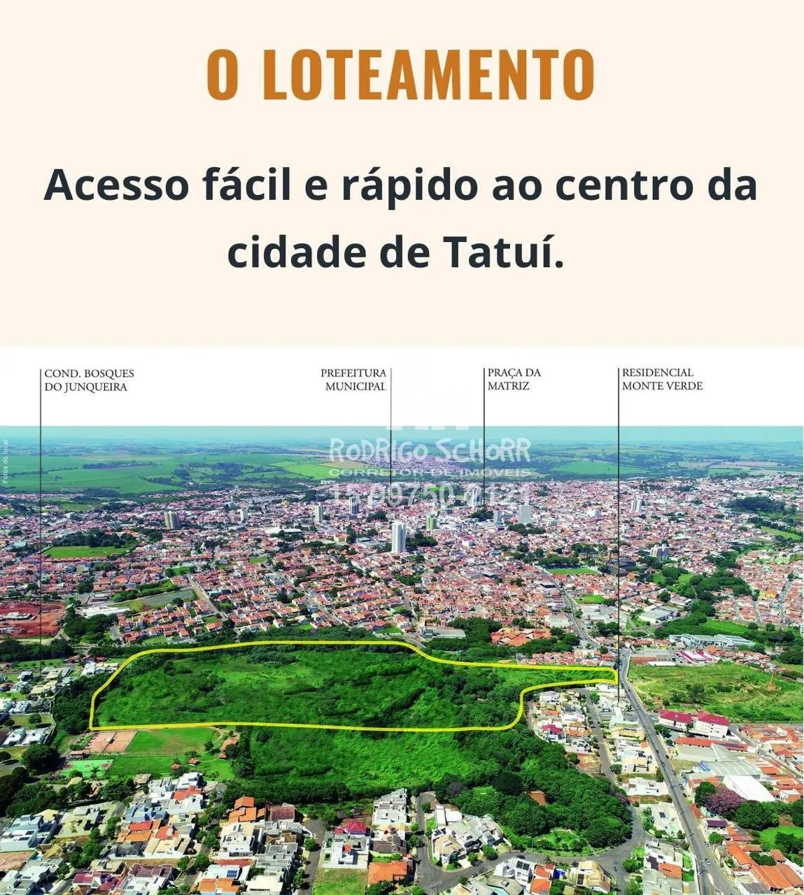 Lotes no Condomínio Vila Itália em Tatuí! Apartir de 180mil!