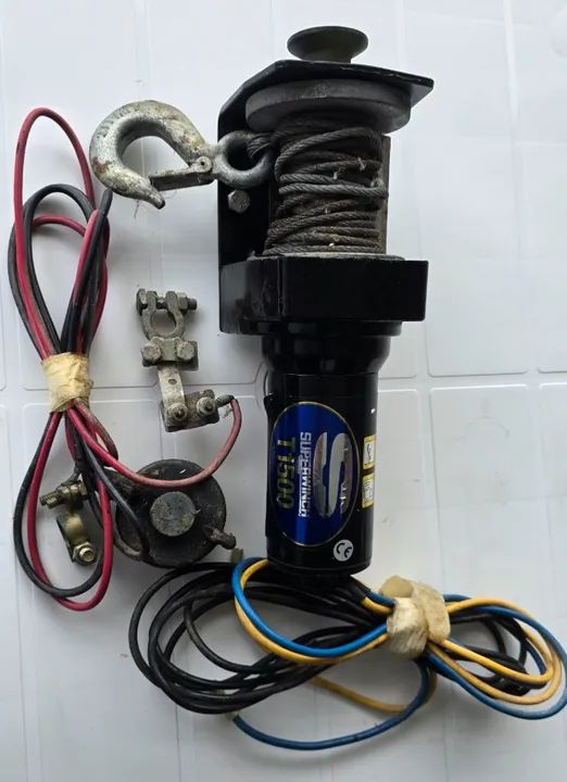 Guincho elétrico 12v Superwinch Portátil 1500lb, 680kg  - Foto 8