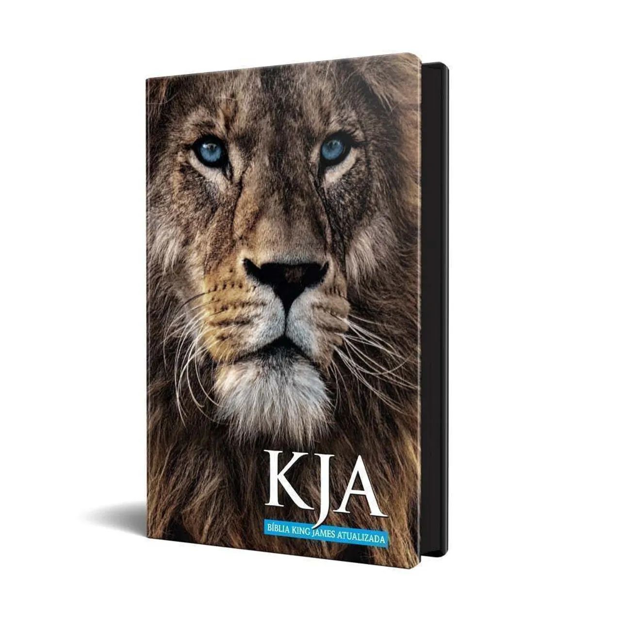 Bíblia King James Atualizada - KJA com capa de leão