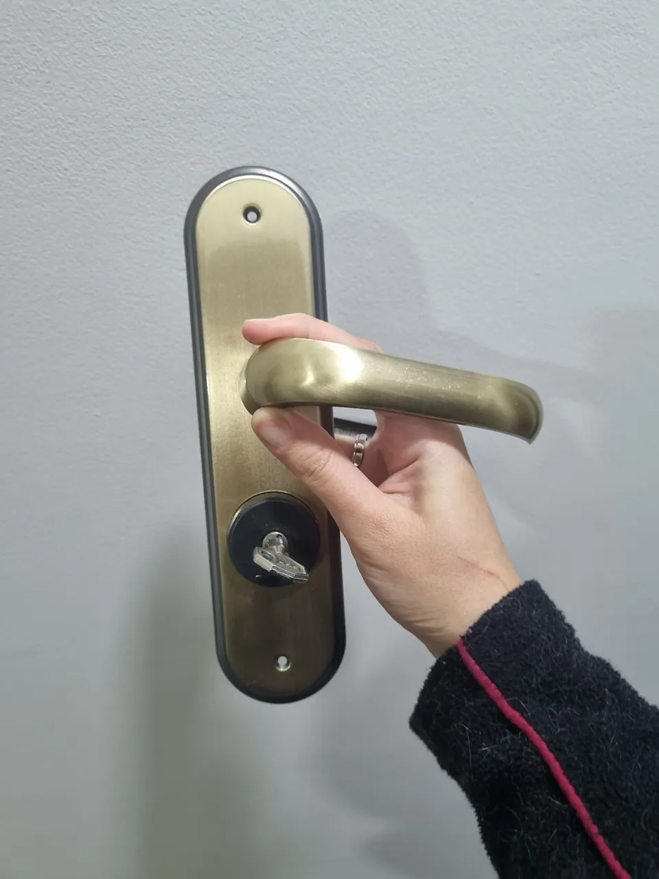 Fechadura com chave tetra completa stam