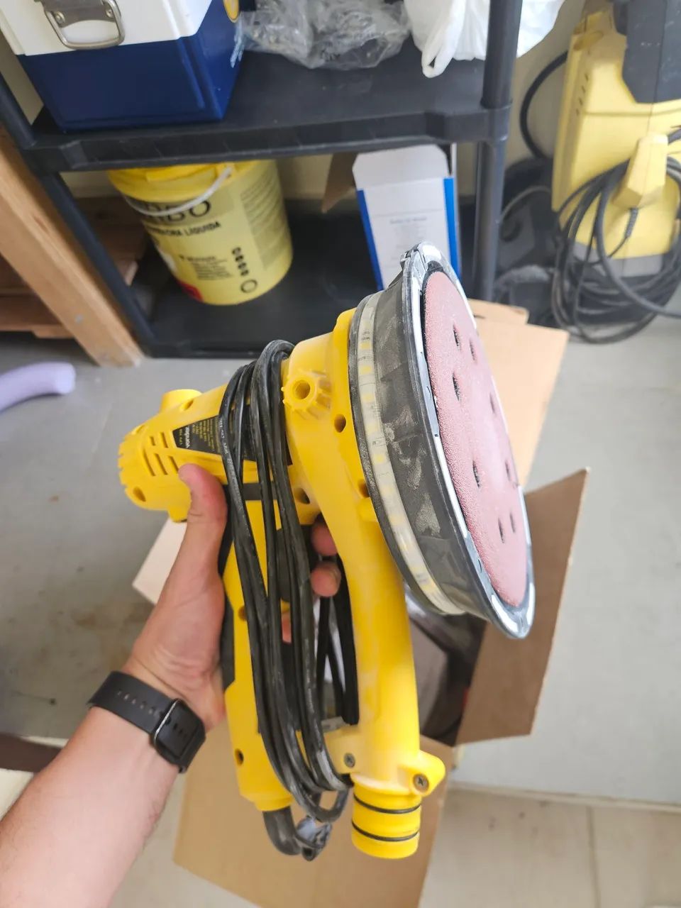 Lixadeira de Parede Vonder LPV 750 - 750W - Foto 2